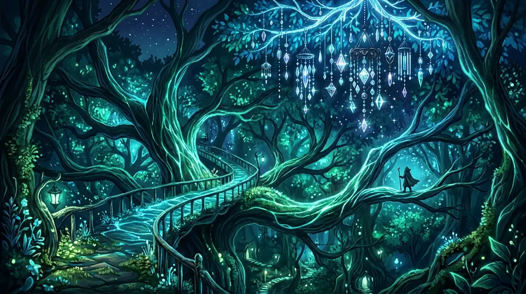 Ancient vines and floating islands